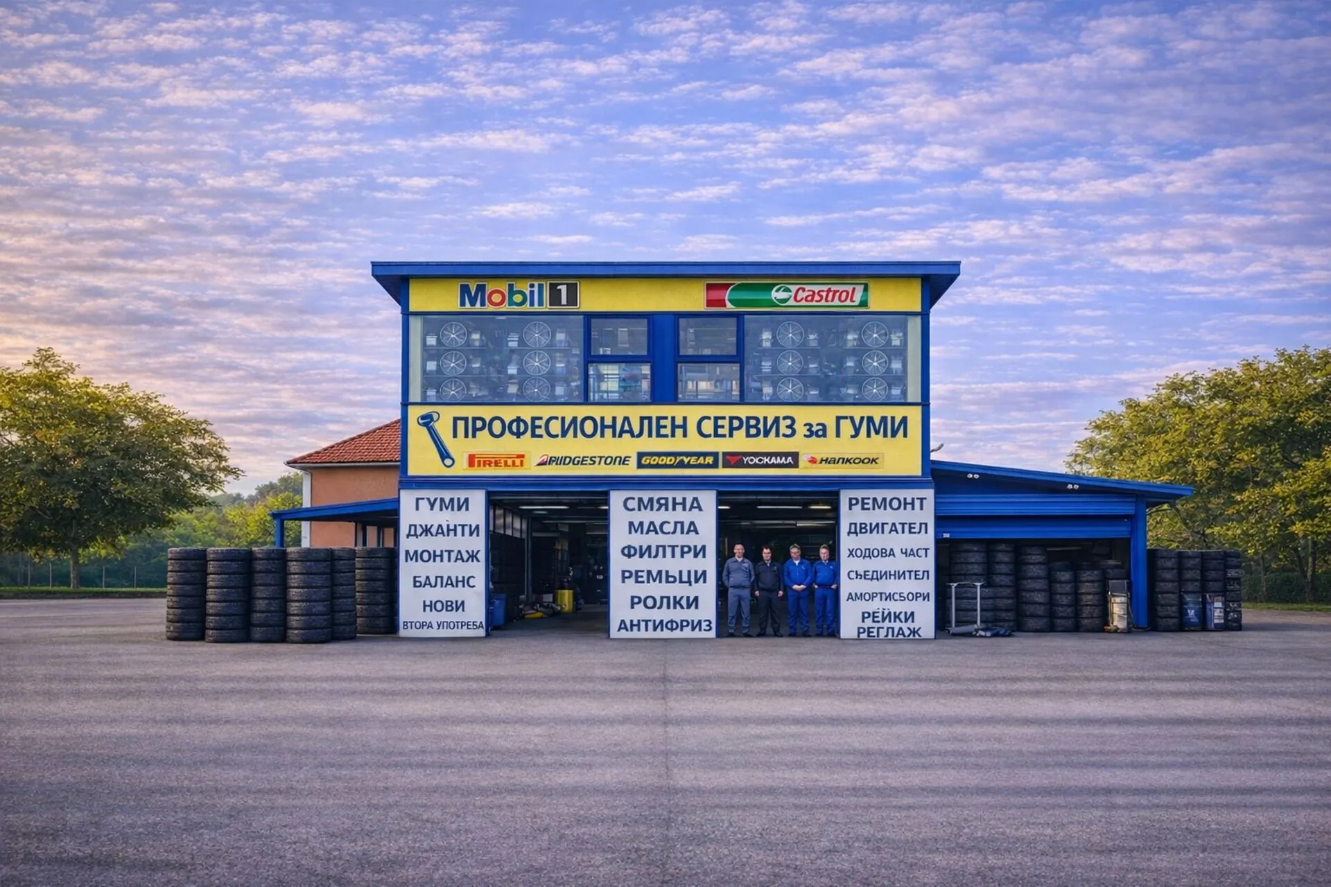 Сервиз за гуми ЖАНИ